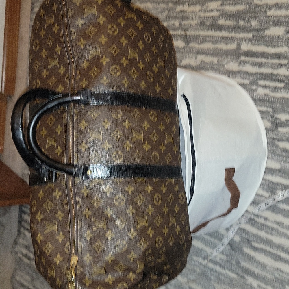 Louis Vuitton Bandouliere55 Travel Bag FLAWED..LOOKS GOOD  Carrying AUTHENTIC